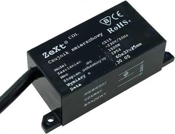 Schemerschakelaar - 1500W - IP54 - 220V