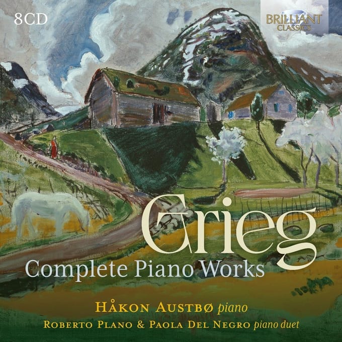 Håkon Austbo - Grieg: Complete Piano Works (8 CD)