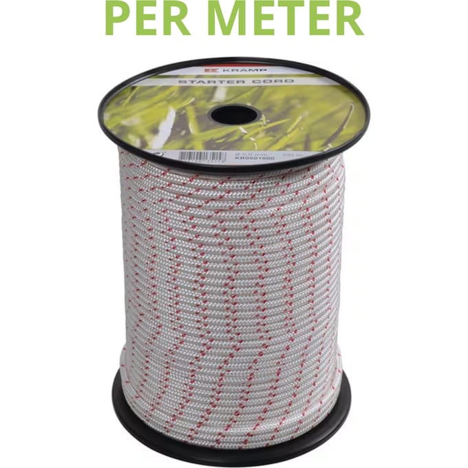 Starterkoord 5.0 mm per meter