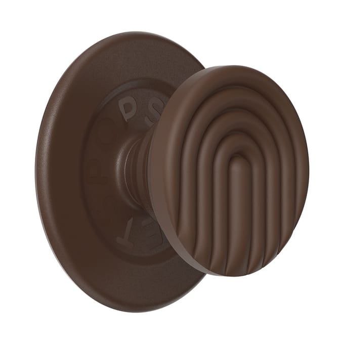 PopSockets PopGrip geschikt voor MagSafe Round - Curves Cocoa