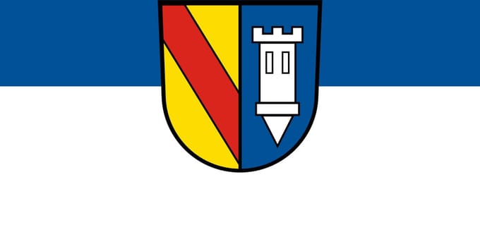 Vlag Ettlingen 100x150cm