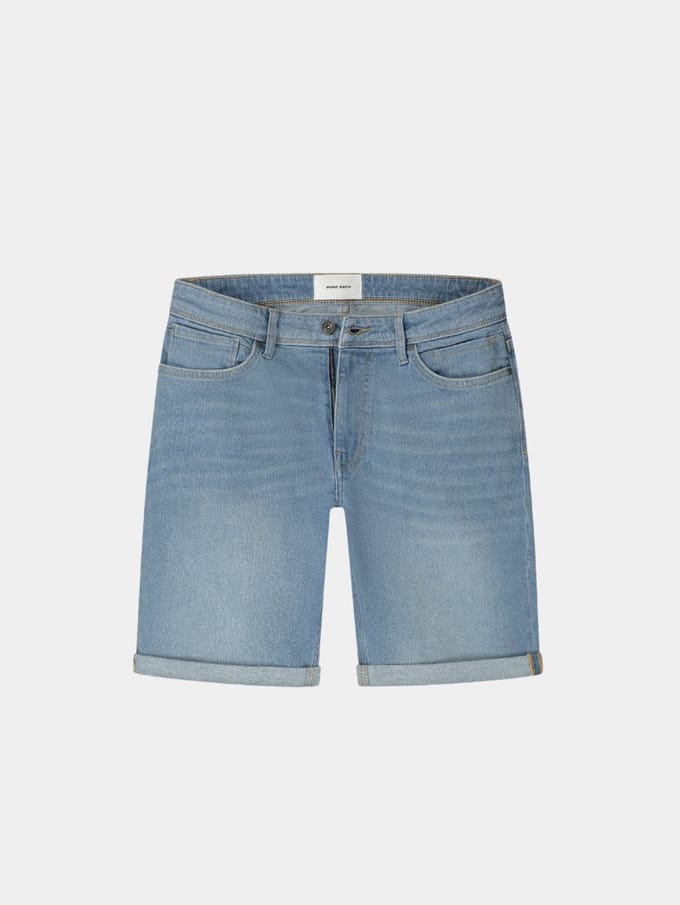 Pure Path The Miles Slim Fit Denim Shorts