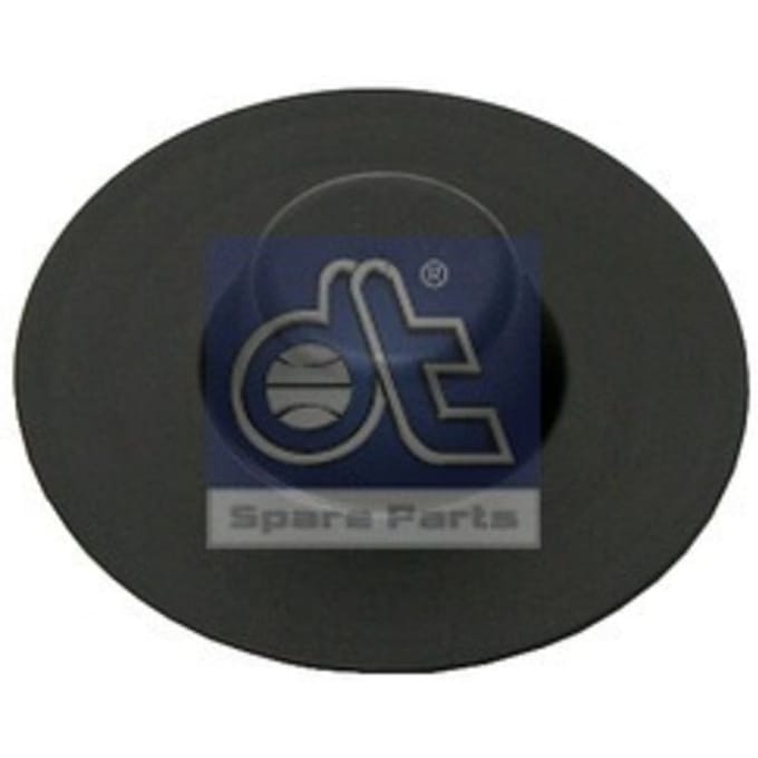 Deksel, geleider/vrijloopriemschijf (V-riem) DT Spare Parts 1.11190