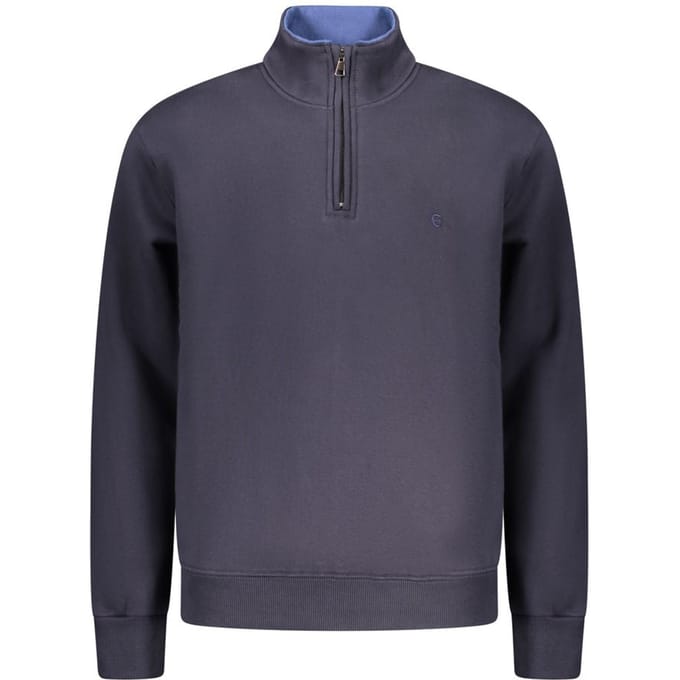 Coveri Moving Blauwe Katoenen Heren Sweatshirt