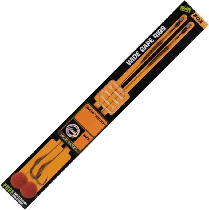 Vis Rig - Karper Montage - Karper Vissen - Wide Gape Haak - Maat 4 - Camouflage
