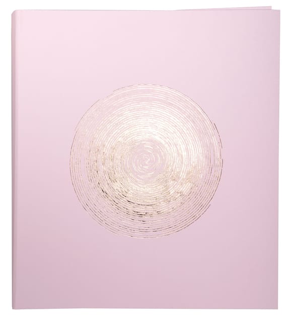 Fotoalbum Exacompta 29x32cm 60 witte pagina's Ellipse roze