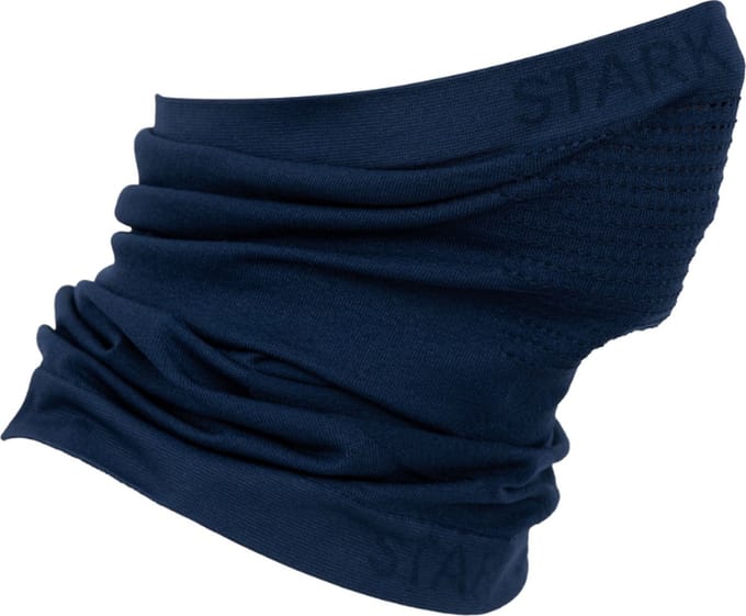 Multifunctioneel Nekwarmer met ademende mesh-voering - Marineblauw - Maat One-size