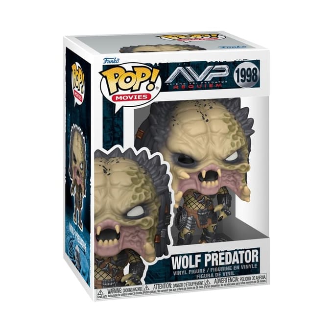 Alien vs. Predator Wolf Predator (Chase Edition mogelijk!) vinylfiguur 1998 Unisex Funko Pop! - Neutraal - Standard