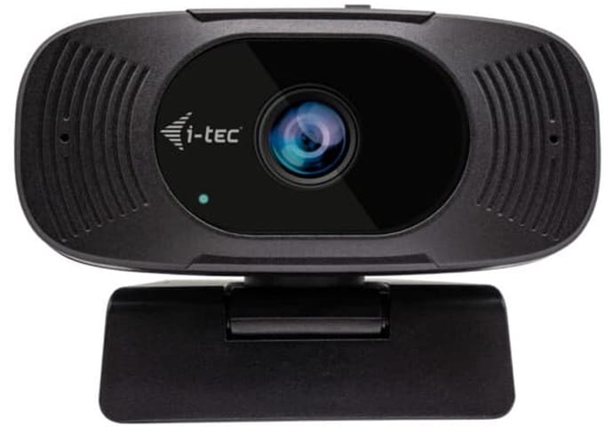 i-tec - Solomon 300 - Webcam - 4K - Privacy afdekking - Automatische beeldoptimalisatie - 1 microfoon - Laptop & PC - Streaming - Plug & Play
