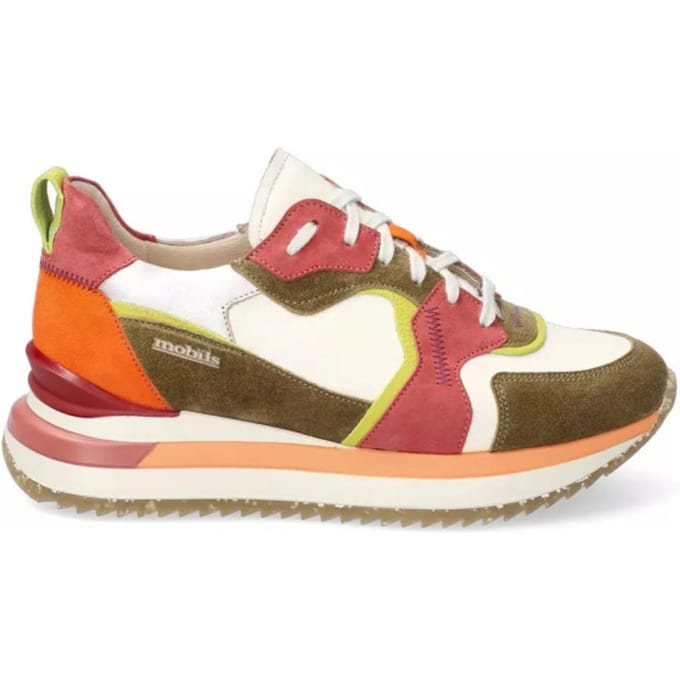 Mephisto Mobils Janel - dames sneaker - Multikleur - maat 37 (EU) 4 (UK)