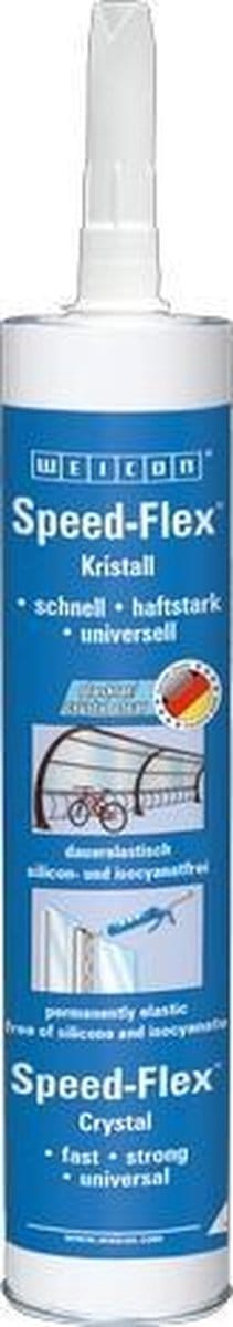 WEICON Speed-Flex Transparant – MS-Polymeer Montagelijm 310ml