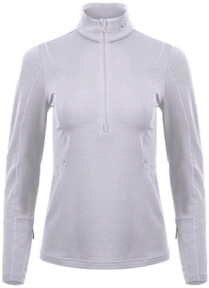 Skipully KJUS Women Trace Midlayer Half-Zip Alloy-Maat 40
