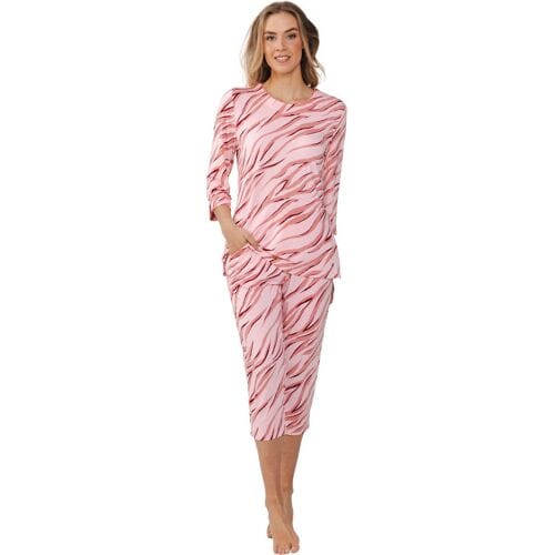 Pastunette Premium Pyjama Blushed Safari - EcoVero Viscose - Roze - Maat 46