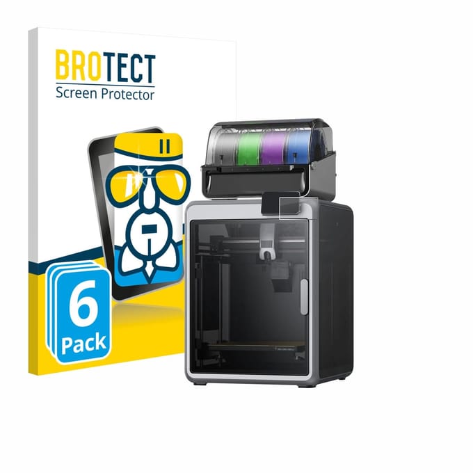 Screenprotector 6 Stuks voor Creality K2 Beschermglas transparant