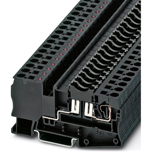 Phoenix Contact 3036495 Zekering-serieklem 8.2 mm Spanveer Zwart 50 stuk(s) Piece