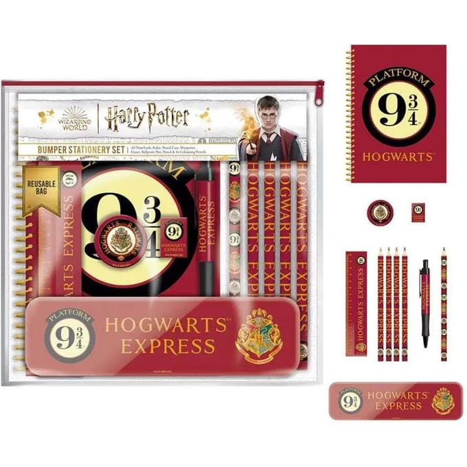 Pyramid International Harry Potter 11-Piece Stationery Set Platform 9 3/4 Stationery