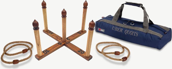 Prachtig Ringwerpen spel - in nette draagtas