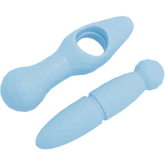 Triggerpoint Massage Tool Handheld Massager Myofasciale Release Diepe Weefsel Ontspanning voor Nek blauw
