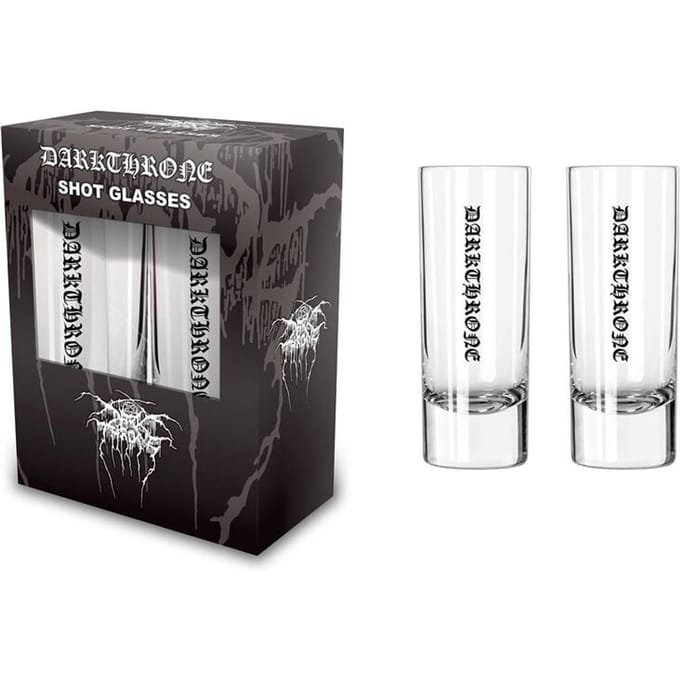Darkthrone Shotglazenset - Logo - voor Geen - transparant