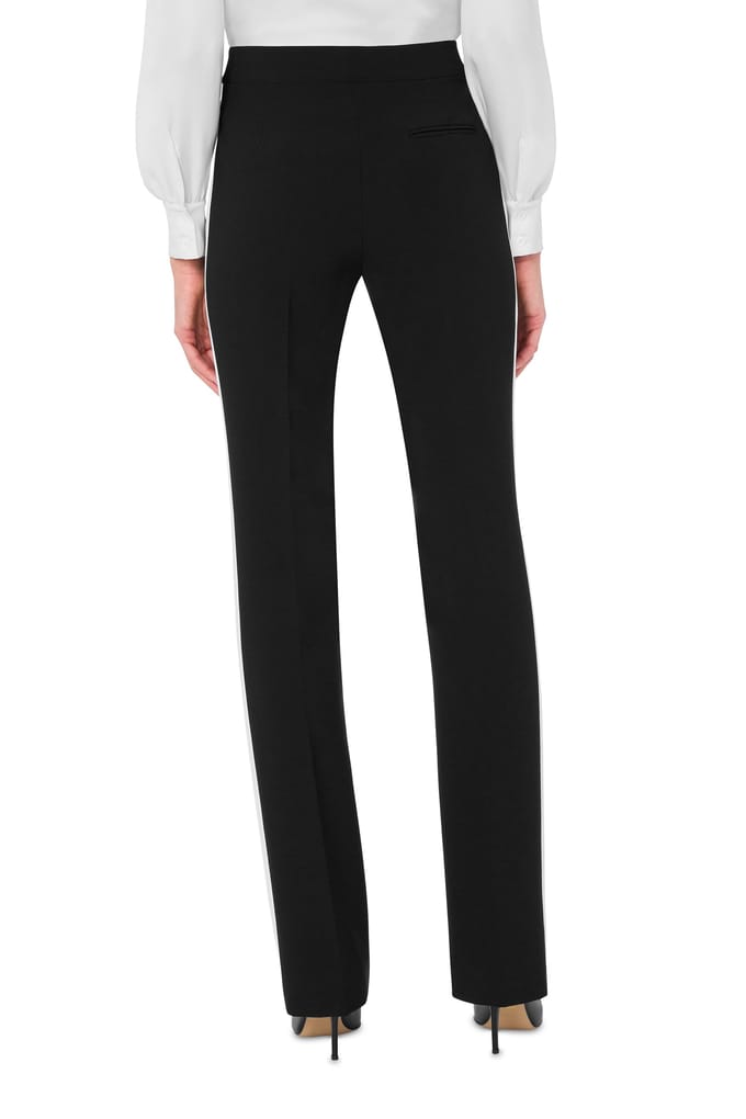 Moschino Crepe Trousers Black Größe: 40 | Stoffhosen Outlet | Damen | Schwarz