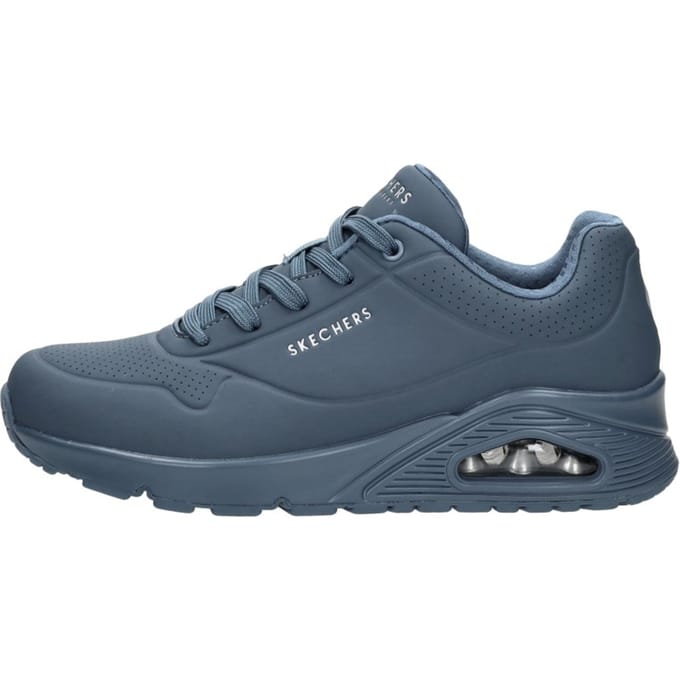 Skechers Uno - Stand On Air Dames Sneakers - Blauw