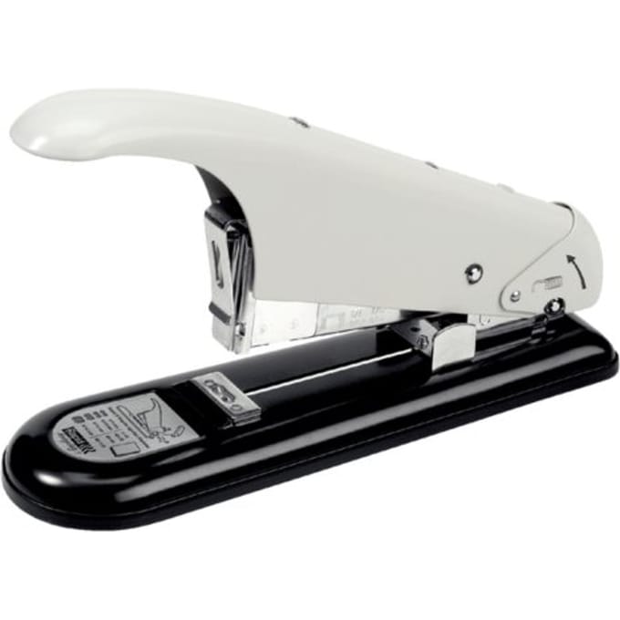 Nietmachine Rapid Retro HD9 heavy duty 110 vel wit/zwart