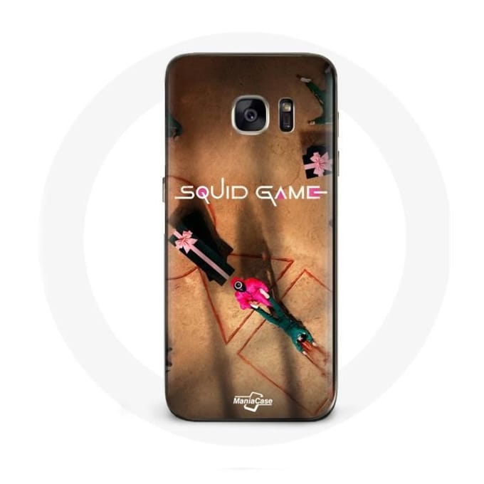 Case voor Samsung Galaxy S7 Edge Squid game Logo soldaat