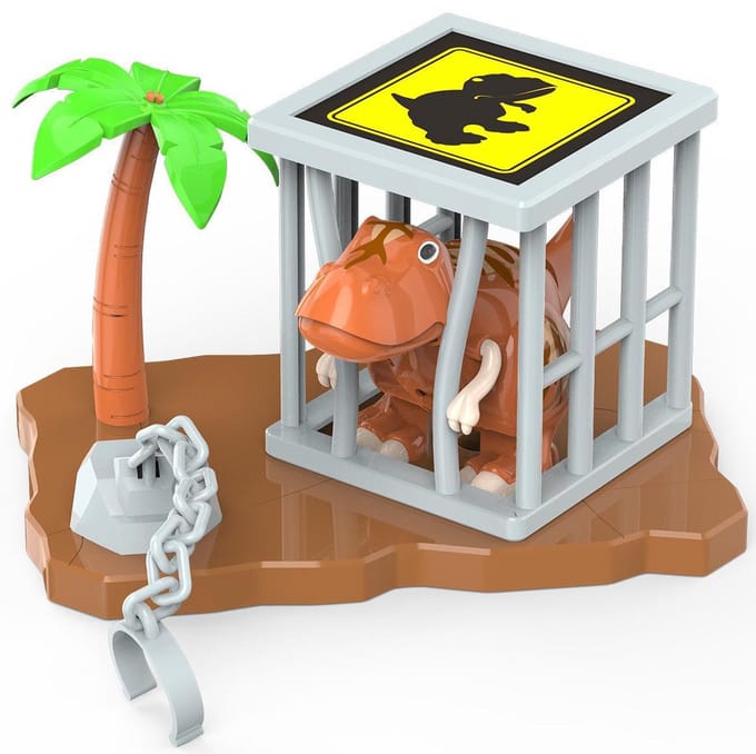 DigiDino met kooi - Tate