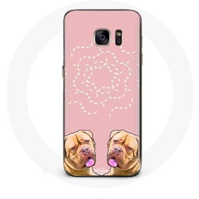 Coque - Samsung - Galaxy S7 Edge - Dogue de Bordeaux - Symétrique - Protection