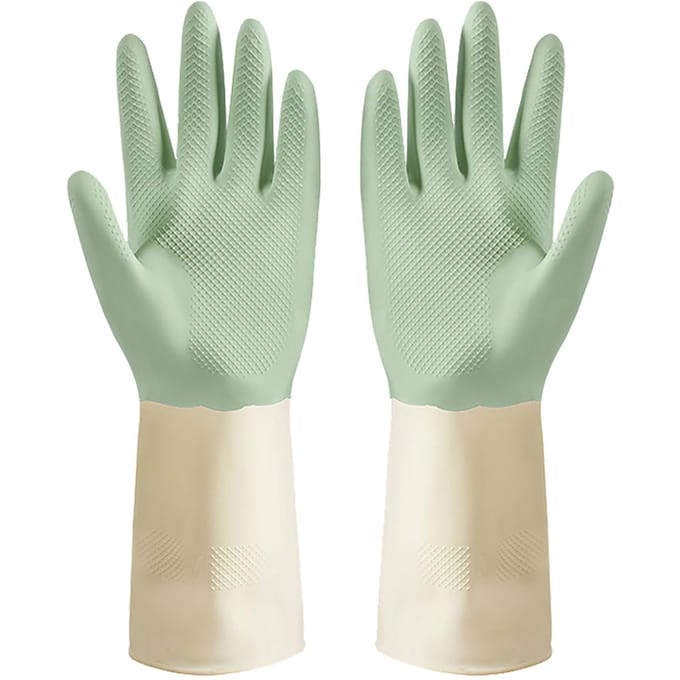Schoonmaakhandschoenen Herbruikbaar Waterdicht Comfortabel Wasthandschoenen Huishoudhandschoenen voor Huis Keuken gray