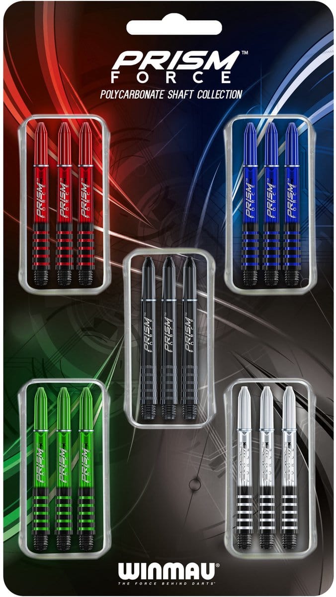 Winmau Prism Force Shaft Collection - Dart Shafts