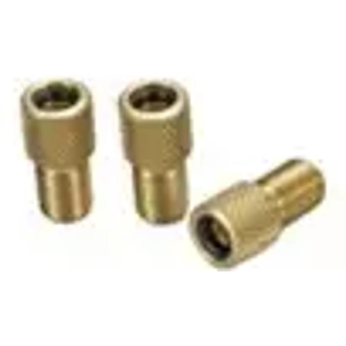 Ventieldoppen (pomp) XLC Schrader Dunlop/Presta (x100)