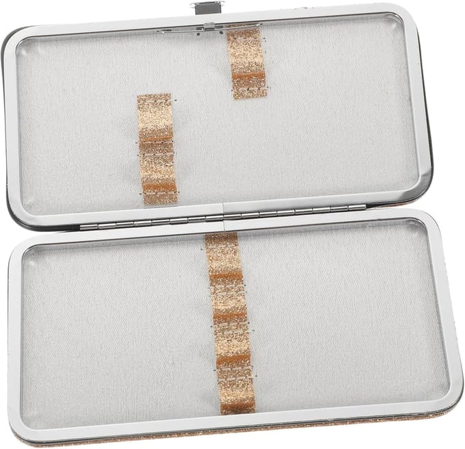 Pincet Houder - Opslagtas Wimper - Wimper Styling - Compact Ontwerp - 15.5 x 8.5 cm - Goud