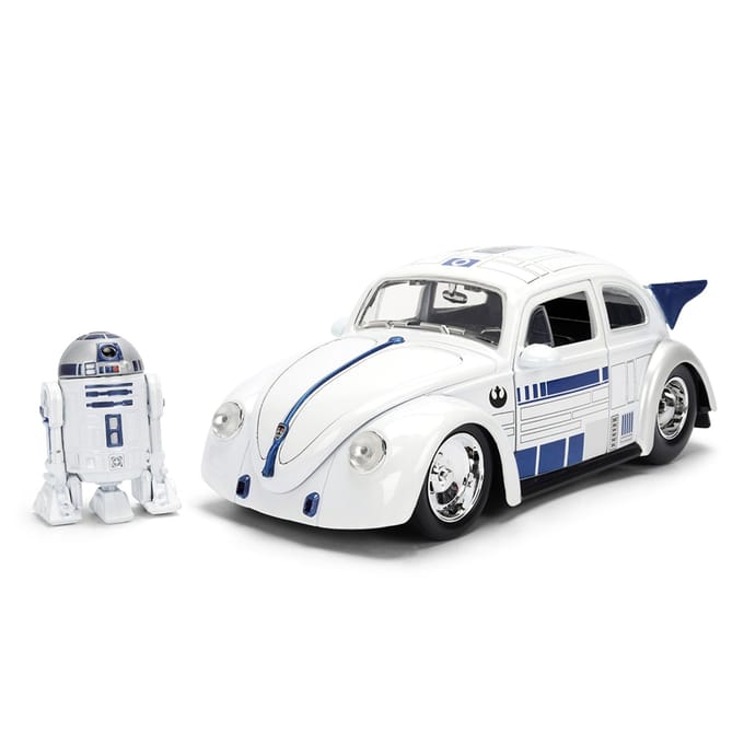 Star Wars - R2-D2 & Volkswagen Drag Beetle - Diecast - Jada - Schaal 1:24