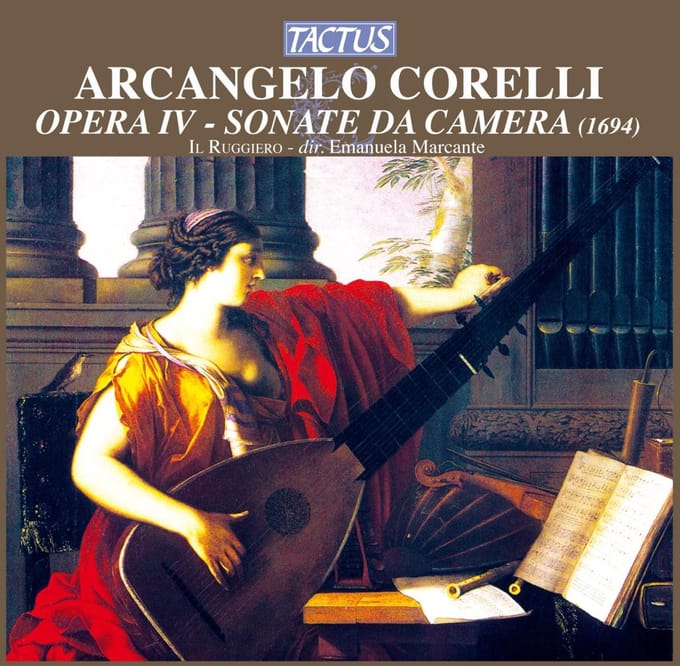 Il Ruggiero, Emanuela Marcante - Corelli: Sonate A Tre, Composte Per L'Accademia Dell'Emin.mo E Rev.mo Signor Cardinal Ottoboni, Opera IV (Roma, 1694) (CD)