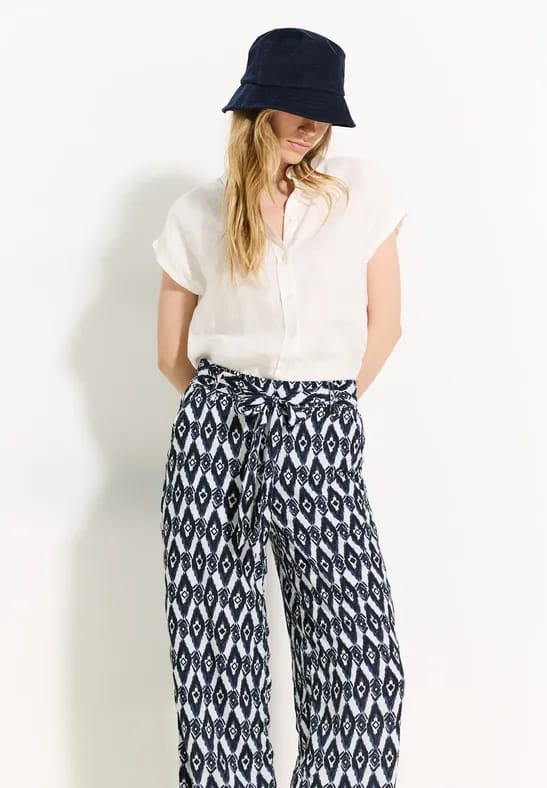 Broek met print