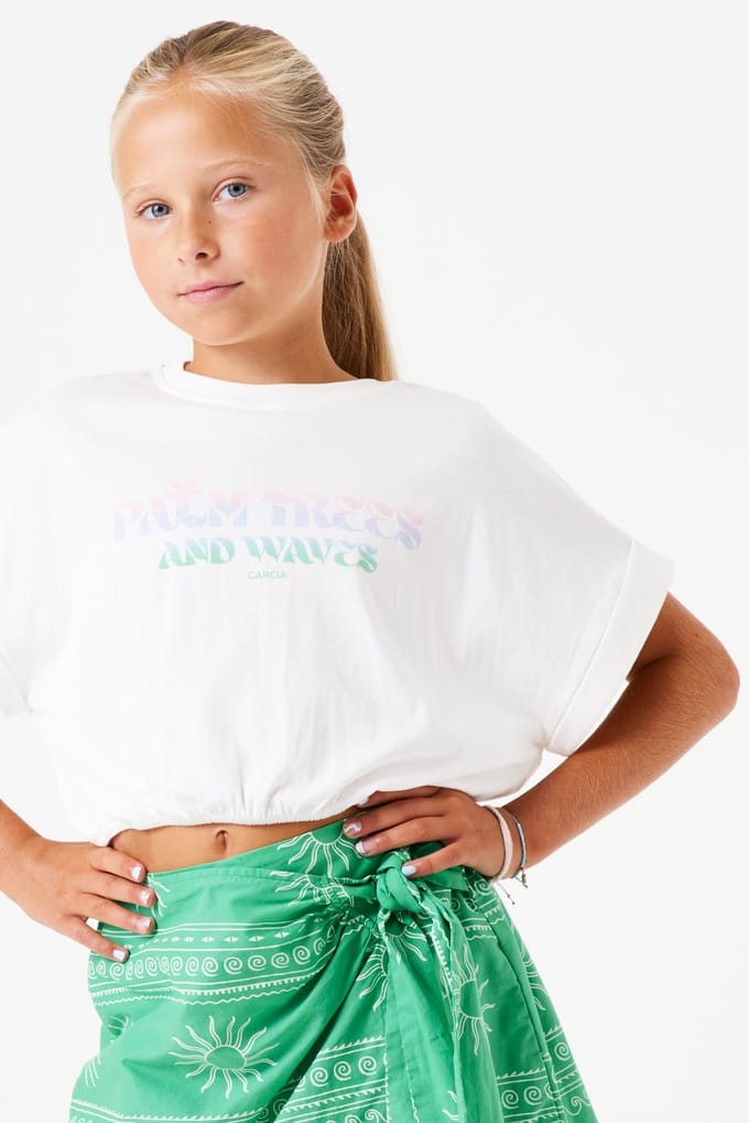 T-shirt meisje Garcia D52406