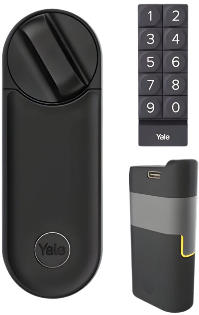 Yale - Linus L2 Smart Lock - Smart Keypad accuset - Zwart
