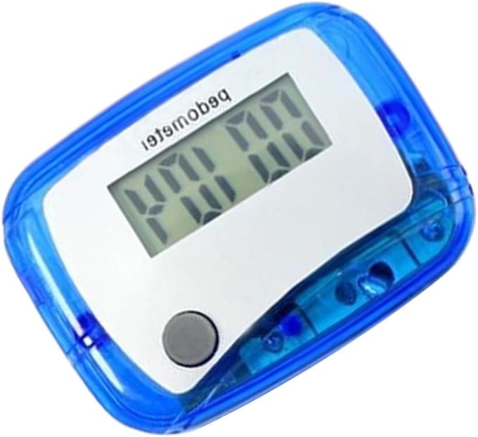 Digitale Stappenteller - Activiteit Tracker - Dagelijkse Beweging - Compact Ultralicht - 25 gram - Blauw