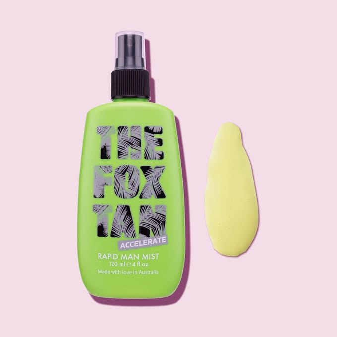 THE FOX TAN Accelerators Rapid Man Mist Zelfbruiners Heren 120 ml