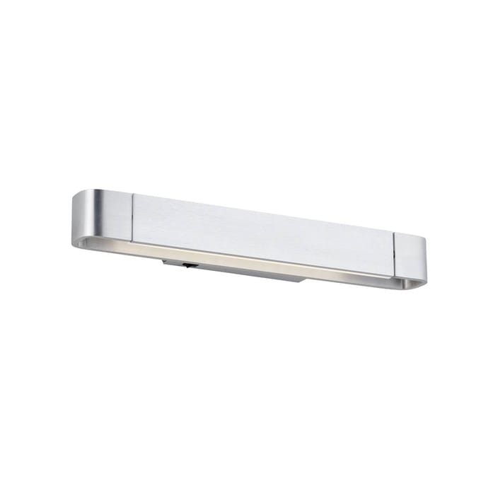 HELL LED wandlamp Box, draaibaar geanodiseerd aluminium