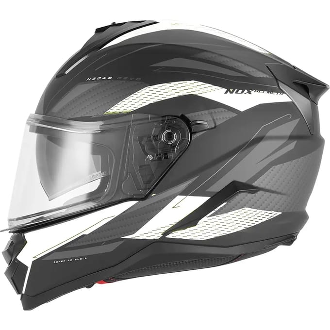 Volle motorhelm Nox Premium N304S Revo