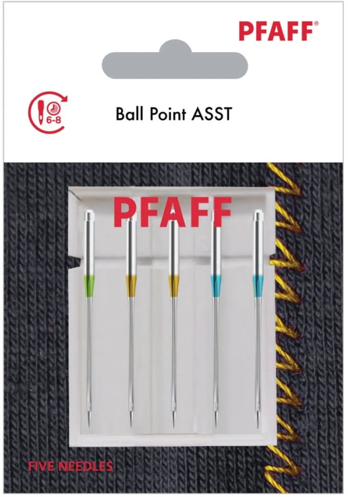 Pfaff Ballpoint MIX 70 / 80 / 90 (5 stuks) Naalden