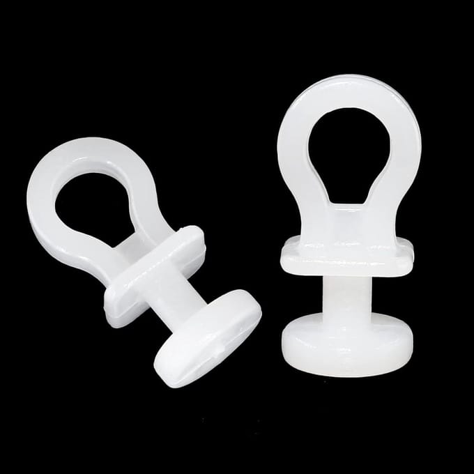 Gordijn Glider Rollers - Gordijn Accessoires - Venster Decoratie - Voldoende Aantal