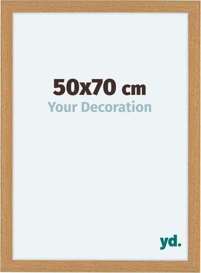 Your Decoration - Fotolijst 50x70 cm - MDF - Beuken - Como
