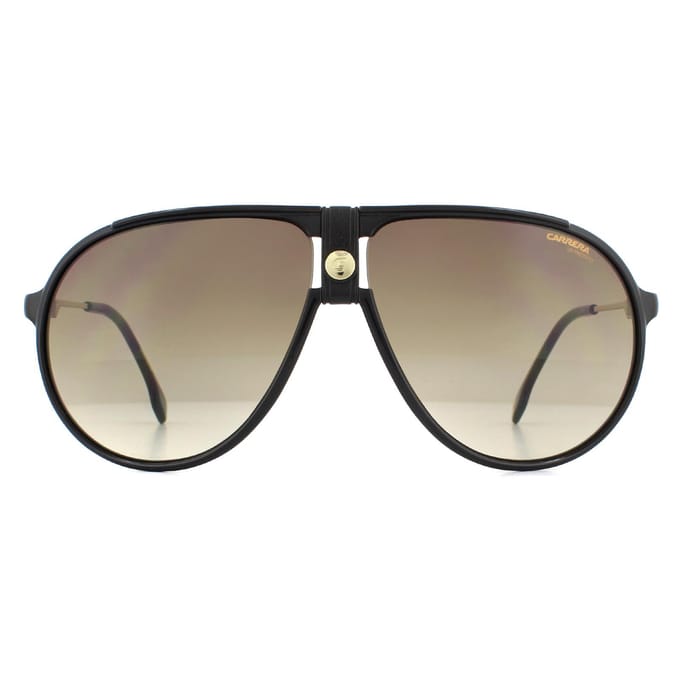 Carrera Aviator Mannen Zwart Bruin Gradient zonnebril