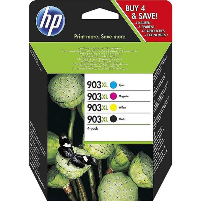 HP Inktcartridge 903XL (3HZ51AE) 4-kleuren Multipack Hoge capaciteit
