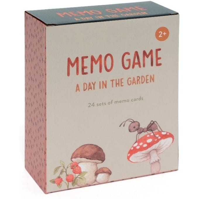 Petit Monkey memo spel A day in the garden 48 stks / 3jr+