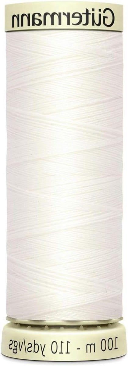 Naaidraad - Polyester Draad - Kleding Maken - Sterke Naad - 100 Meter - Wit