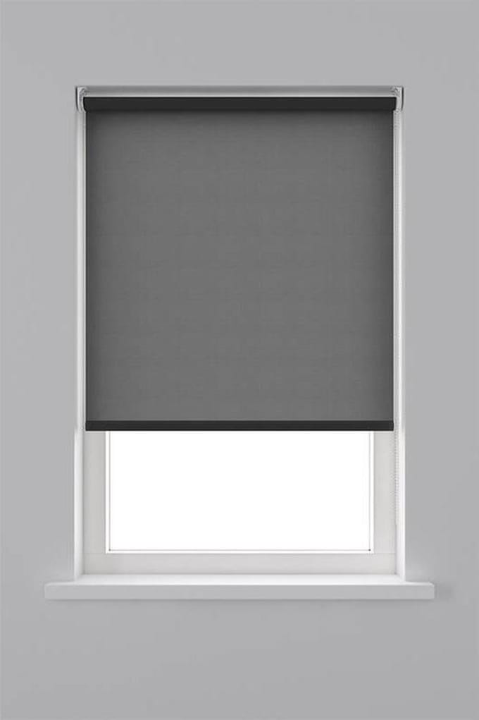 Decosol Rolgordijn Lichtdoorlatend - Zwart (5741) - 120 x 190 cm